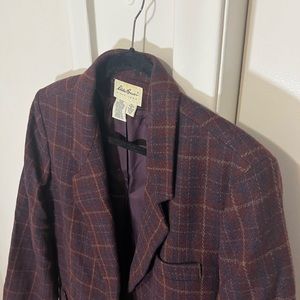 Eddie Bauer XL tall 100% wool women’s blazer